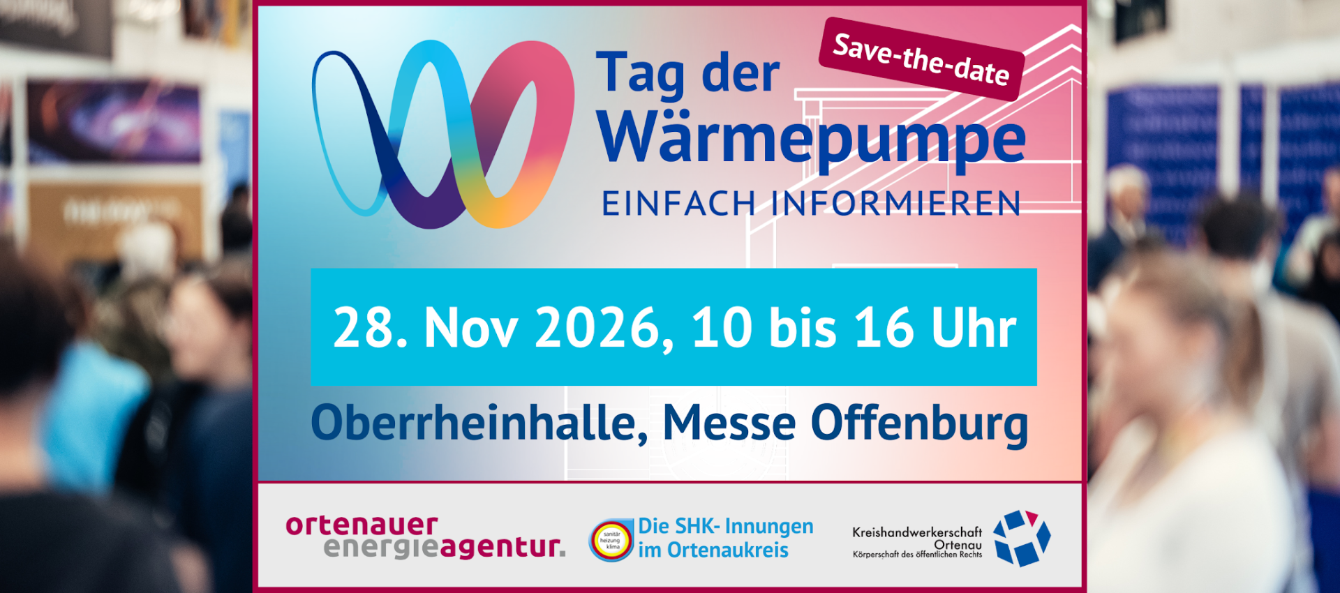 SHK-Innung ist beim &bdquo;Tag der W&auml;rmepumpe&ldquo; 2026 in Offenburg dabei